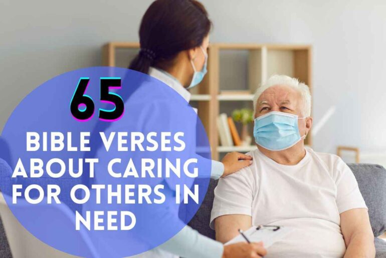 Bible Verses About Caring For Others In Need