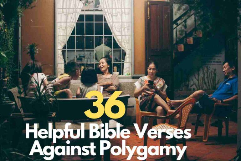 Bible Verses Against Polygamy