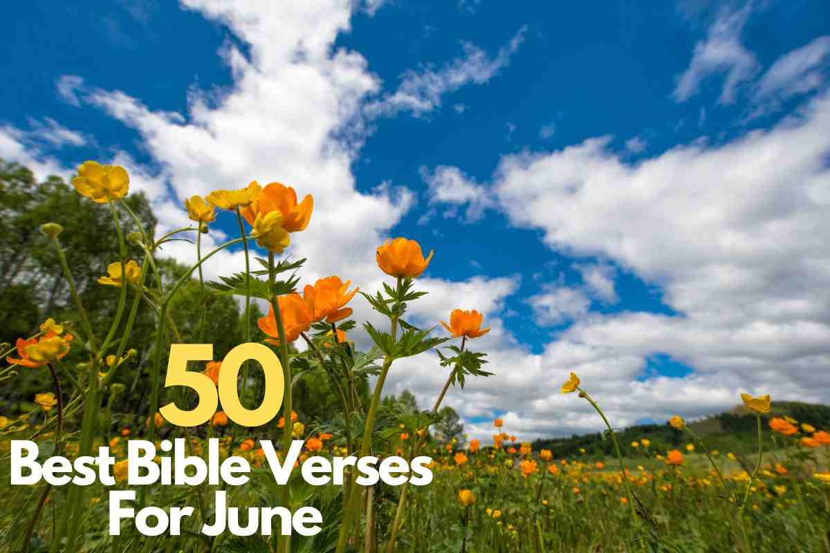 51 Best Bible Verses For June 2023