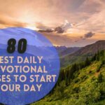 Daily Devotional Verses To Start Your Day