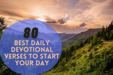 Daily Devotional Verses To Start Your Day