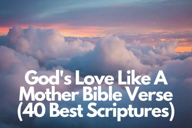 God's Love Like A Mother Bible Verse