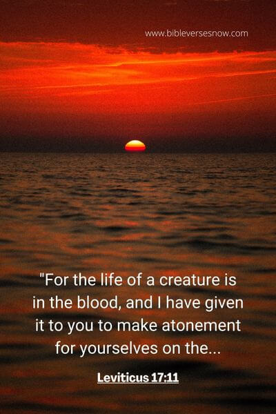 Leviticus 17_11