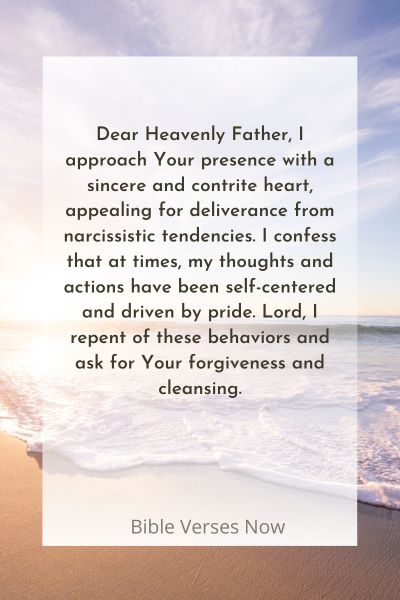 A Heartfelt Appeal for Deliverance from Narcissistic Tendenciesthe Memory of My Mother through Prayer