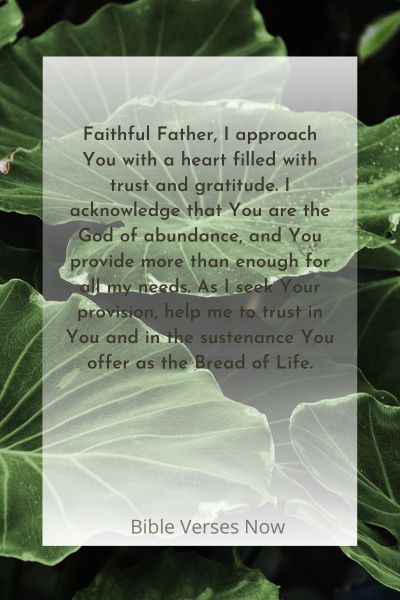 A Prayer for Abundance