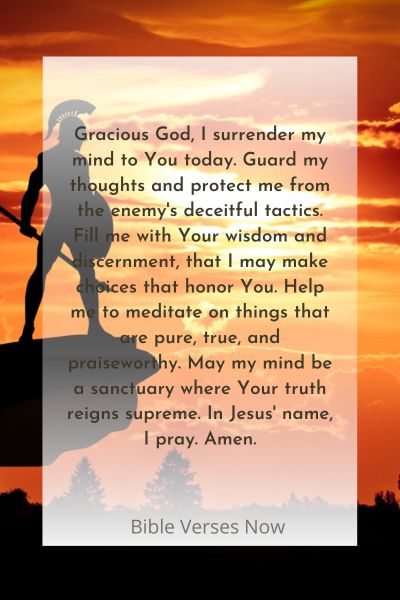 A Prayer for Battling Fear and Anxiety