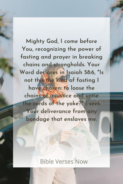 A Prayer for Breaking Chains and Strongholds