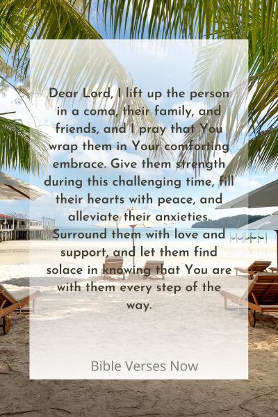 A Prayer for Comfort and Strength in Times of Coma