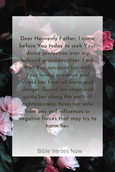 A Prayer for Divine Protection over My Beloved Granddaughter