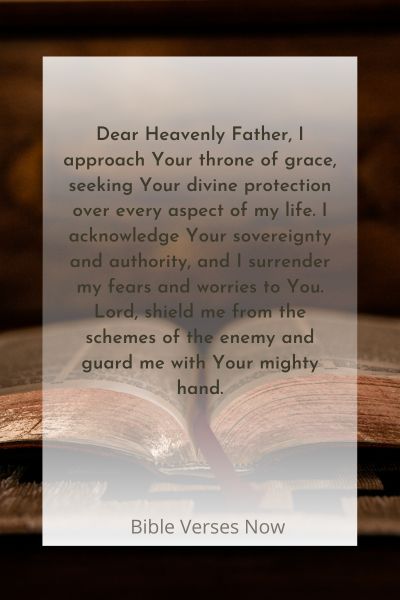 A Prayer for Divine Protection