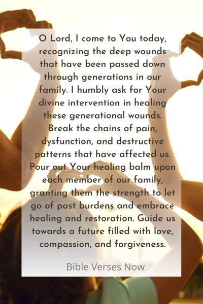 A Prayer for Healing Generational Wounds