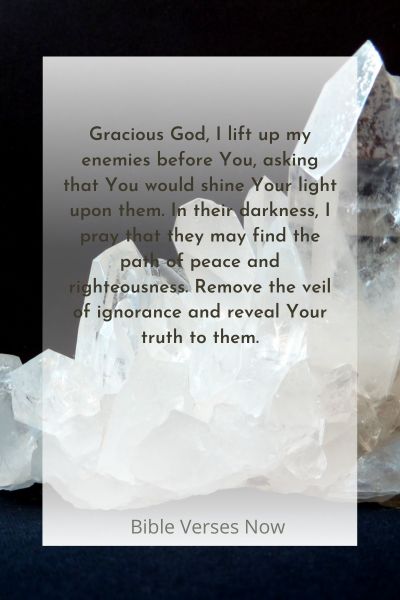 A Prayer for Light in Darknessfor Release from the Chains of Narcissistic Behavior