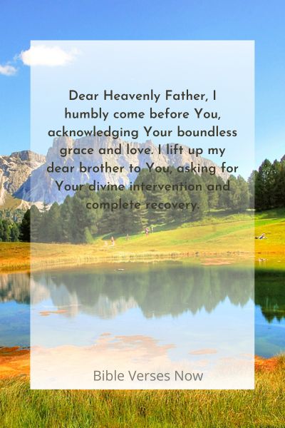 A Prayer for My Brother's Recovery