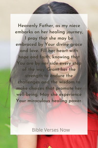 A Prayer for My Niece's Healing Journey