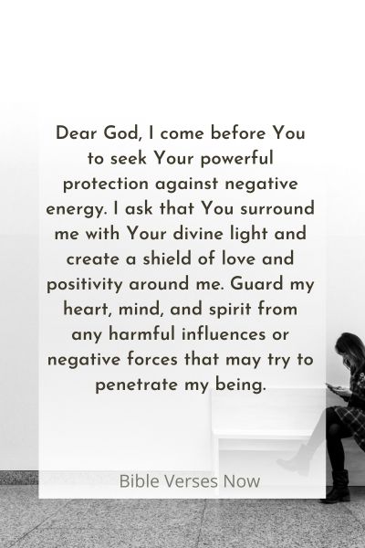 A Prayer for Protection Against Negative Energy