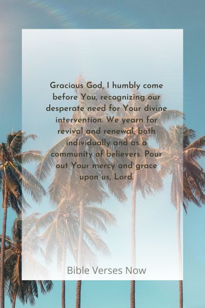 A Prayer for Revival and Renewal