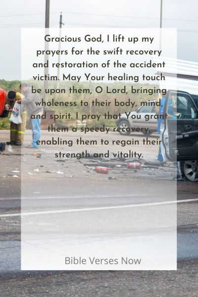 A Prayer for Swift Recovery and Restoration