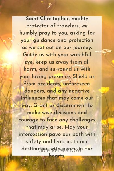 A Prayer for Travelers