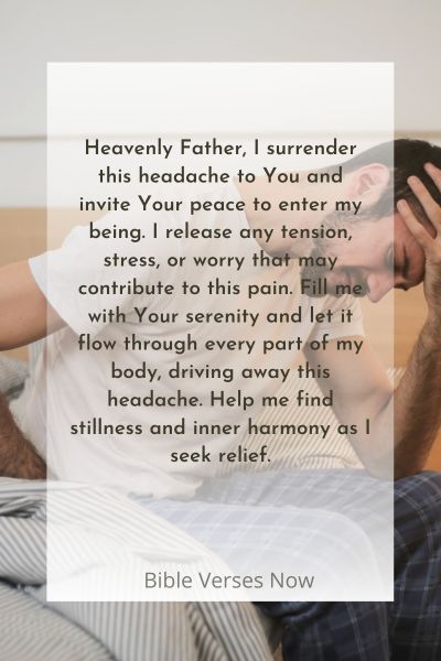 A Prayer for the Dispelling of Headache
