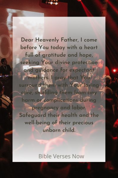 A Prayer for the Protection and Safe Delivery of Expectant Mothers
