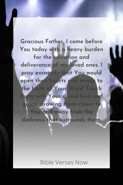 A Prayer for the Salvation and Deliverance of Loved Ones