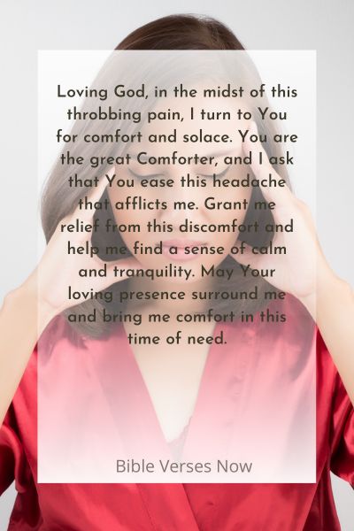 A Prayer to Alleviate the Pain of a Headache