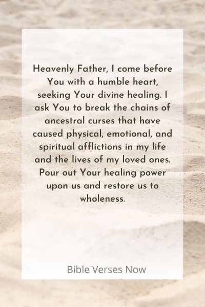 A Prayer to Break the Chains of Ancestral Curses