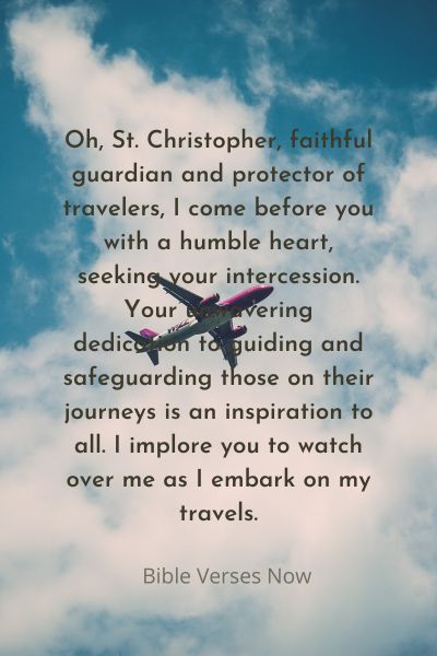 15 Powerful Prayer To St Christopher For Safe Travel A Prayer to St. Christopher Guardian of Travelers