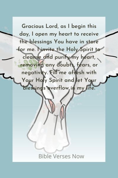 A Prayer to the Holy Spirit for a Blessed Morning