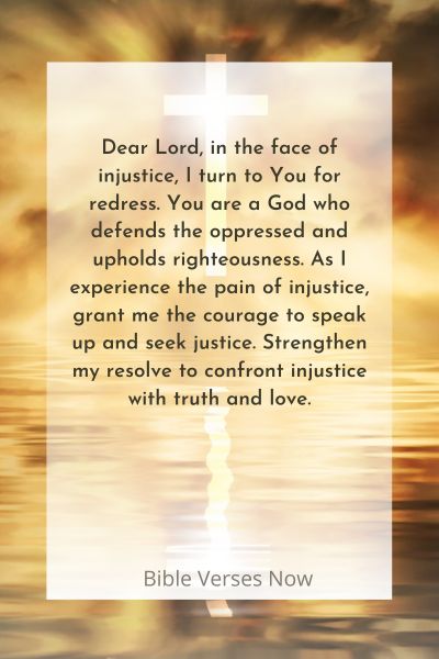 A Psalm 109 Prayer for Redress