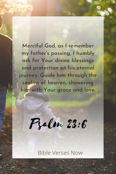 Asking for Divine Blessings and Protection for My Father's Eternal Journey