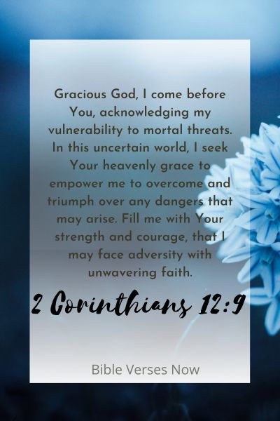 Asking for Heavenly Grace to Overcome Mortal Threats