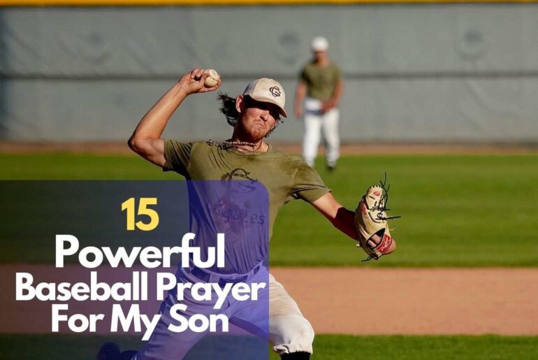 Baseball Prayer For My Son