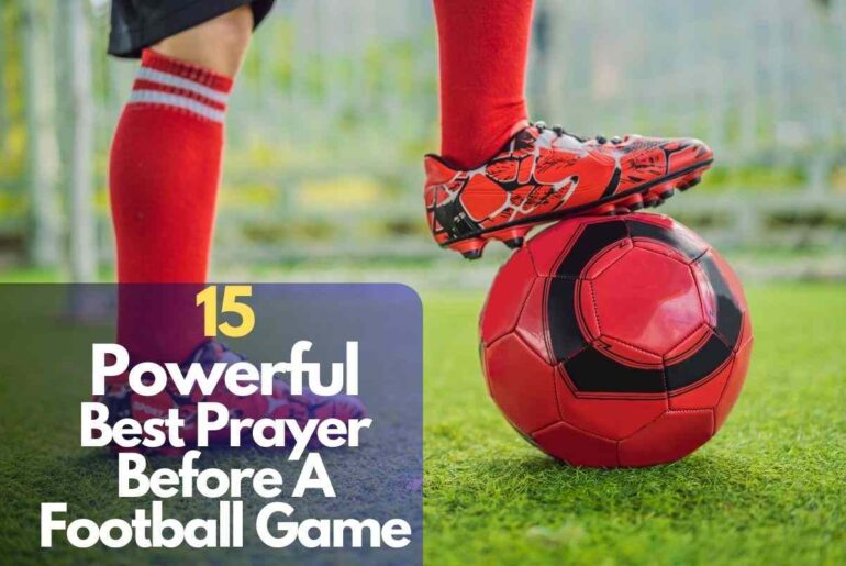 Best Prayer Before A Football Game