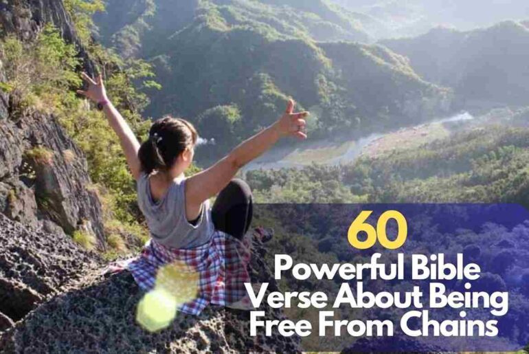Bible Verse About Being Free From Chains 