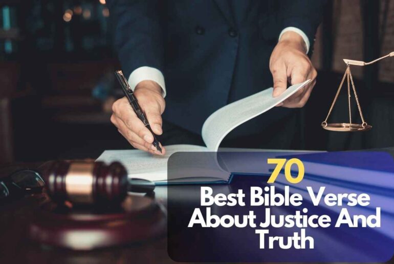 Bible Verse About Justice And Truth