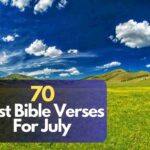 Bible Verses For July