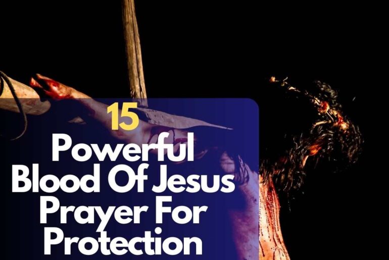 Blood Of Jesus Prayer For Protection