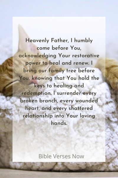 Embracing God's Restorative Power for Our Family Tree