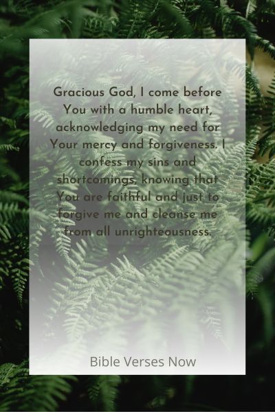 Embracing Humility and Repentance