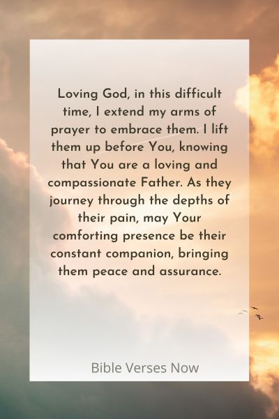Embracing You in Prayer During This Difficult Time