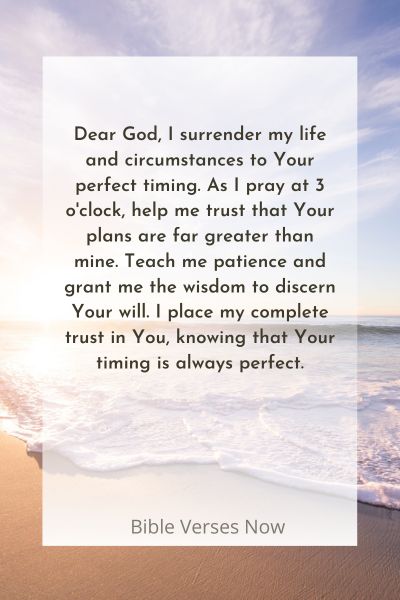 Embracing the 3 o'clock Miracle Prayer