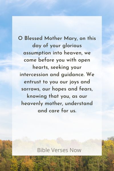 Entrusting Our Hearts to Mary on her Assumption