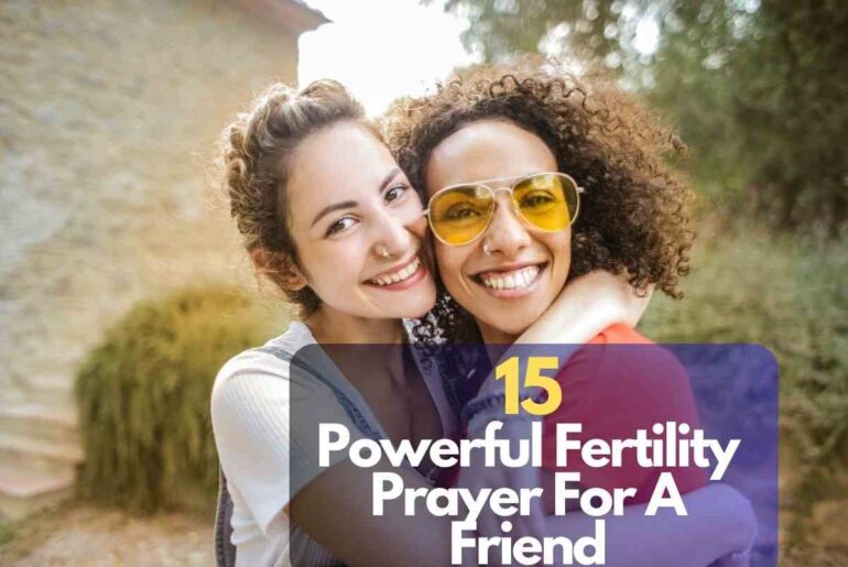 Fertility Prayer For A Friend