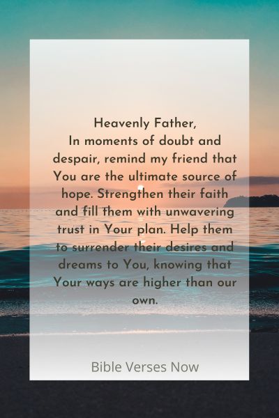 Fertility Prayer For A Friend
