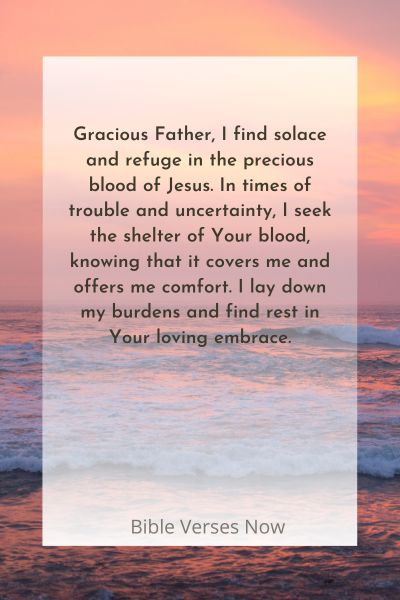 Finding Refuge in the Precious Blood of Jesus