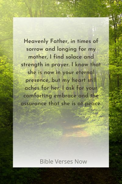 Finding Solace and Strength in Praying for My Mother in Heaven