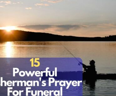 Fisherman's Prayer For Funeral.