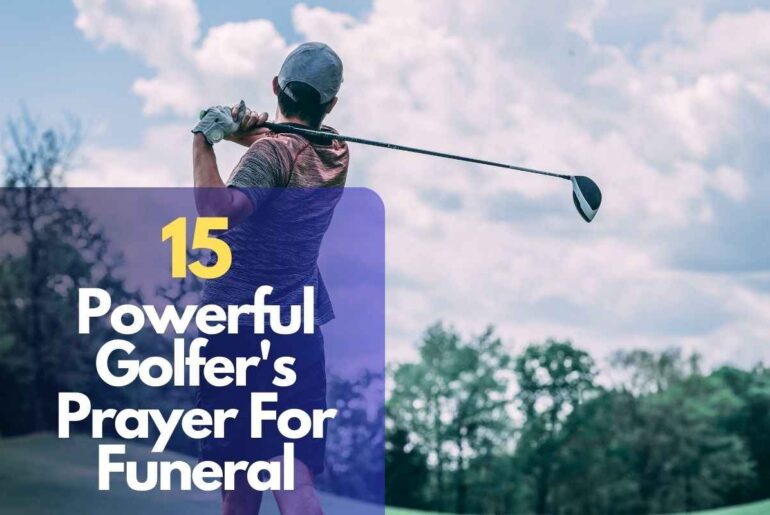 Golfer's Prayer For Funeral