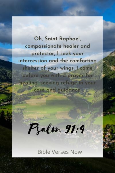  In the Shadow of Saint Raphael's Wings Prayer for Healing